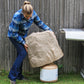 LRG LANDSCAPE ROCK - SANDROCK       20H X 24W X 18L
